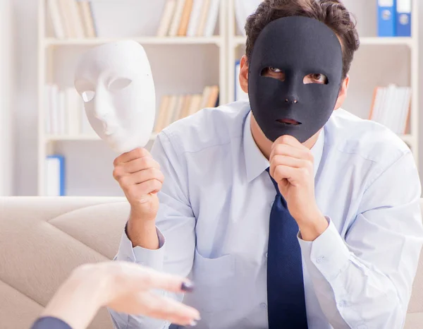 man with two faces