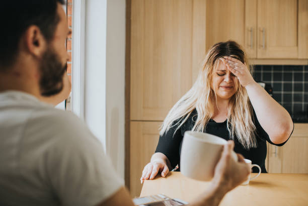 woman crying