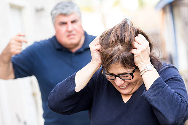 woman crying